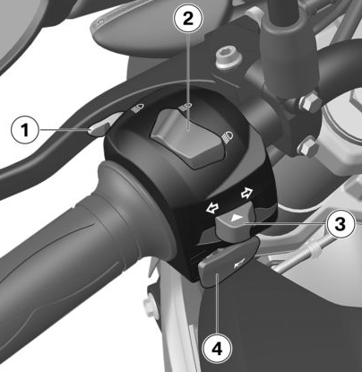 Multifunction switch, left