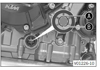 SERVICE WORK ON THE ENGINE