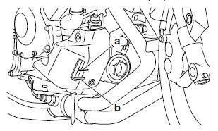 Checking the coolant level