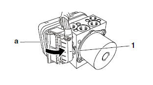Removing the hydraulic unit assembly