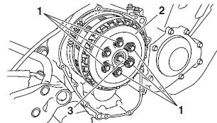 Removing the clutch